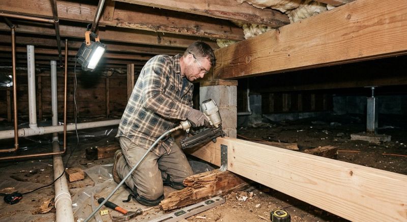 Floor Joist Replacement in Conroe, TX
