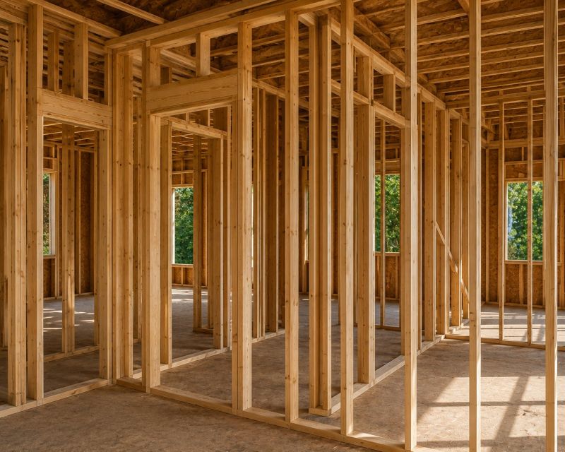 Garage Framing in Conroe, TX