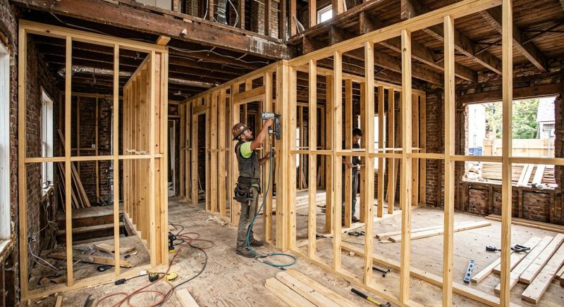Rough Framing Service in Kansas City, KS